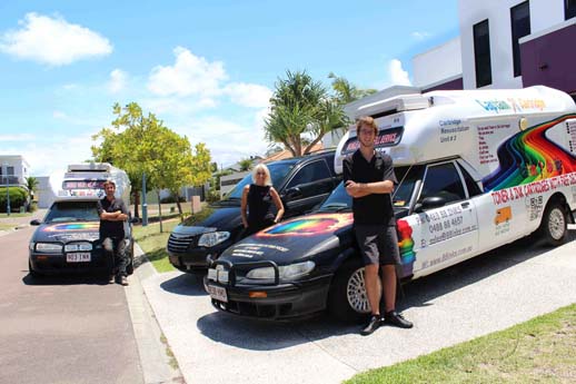 Ink & toner Cartridge supply vans located at kawana island